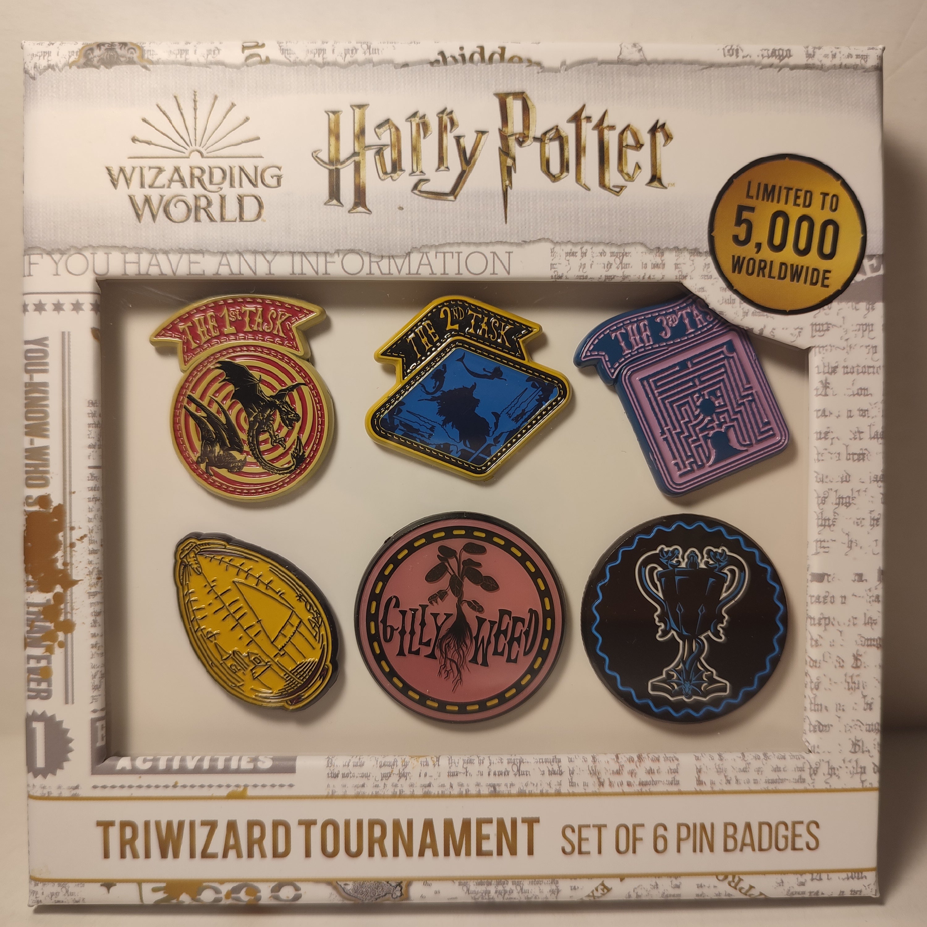 Harry Potter - Triwizard Limited Edition Pin Set