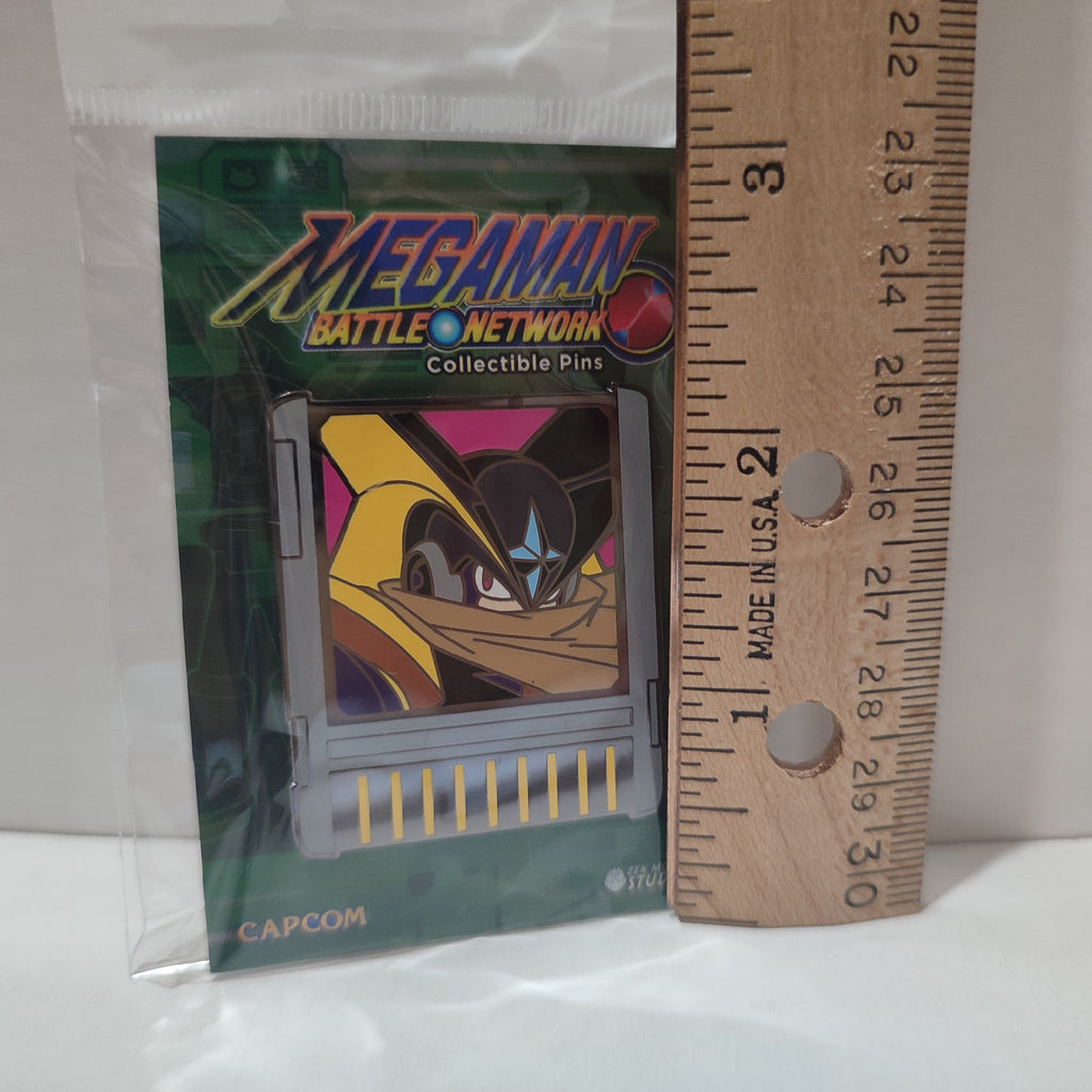 Mega Man Battle Network - Bass Navi Chip Enamel Pin