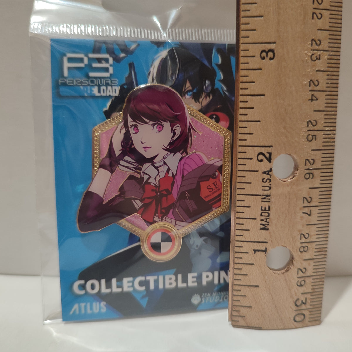 Persona 3 - Yukari Takeba All Out Attack Enamel Pin