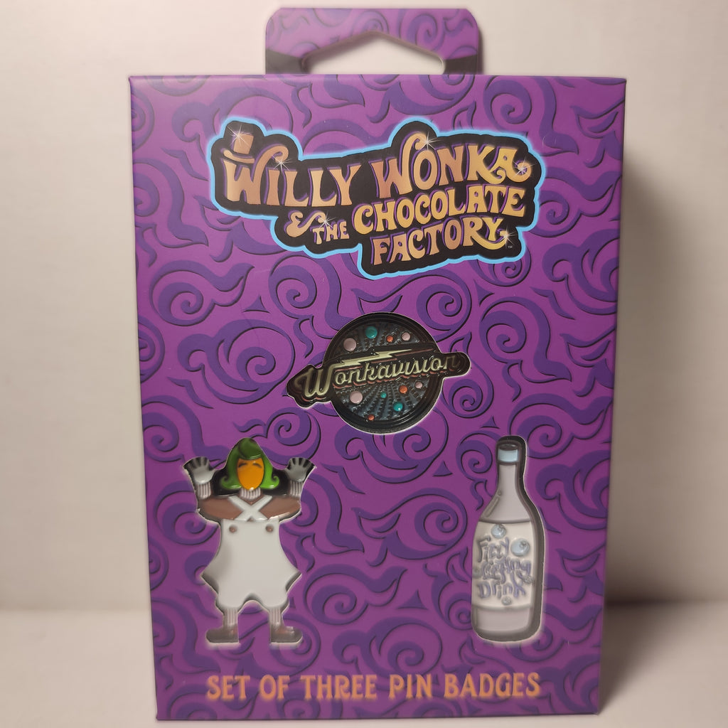 Willy Wonka - Limited Edition 3 Pins Set