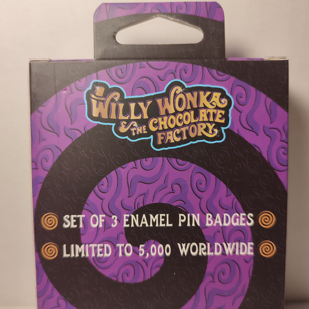 Willy Wonka - Limited Edition 3 Pins Set