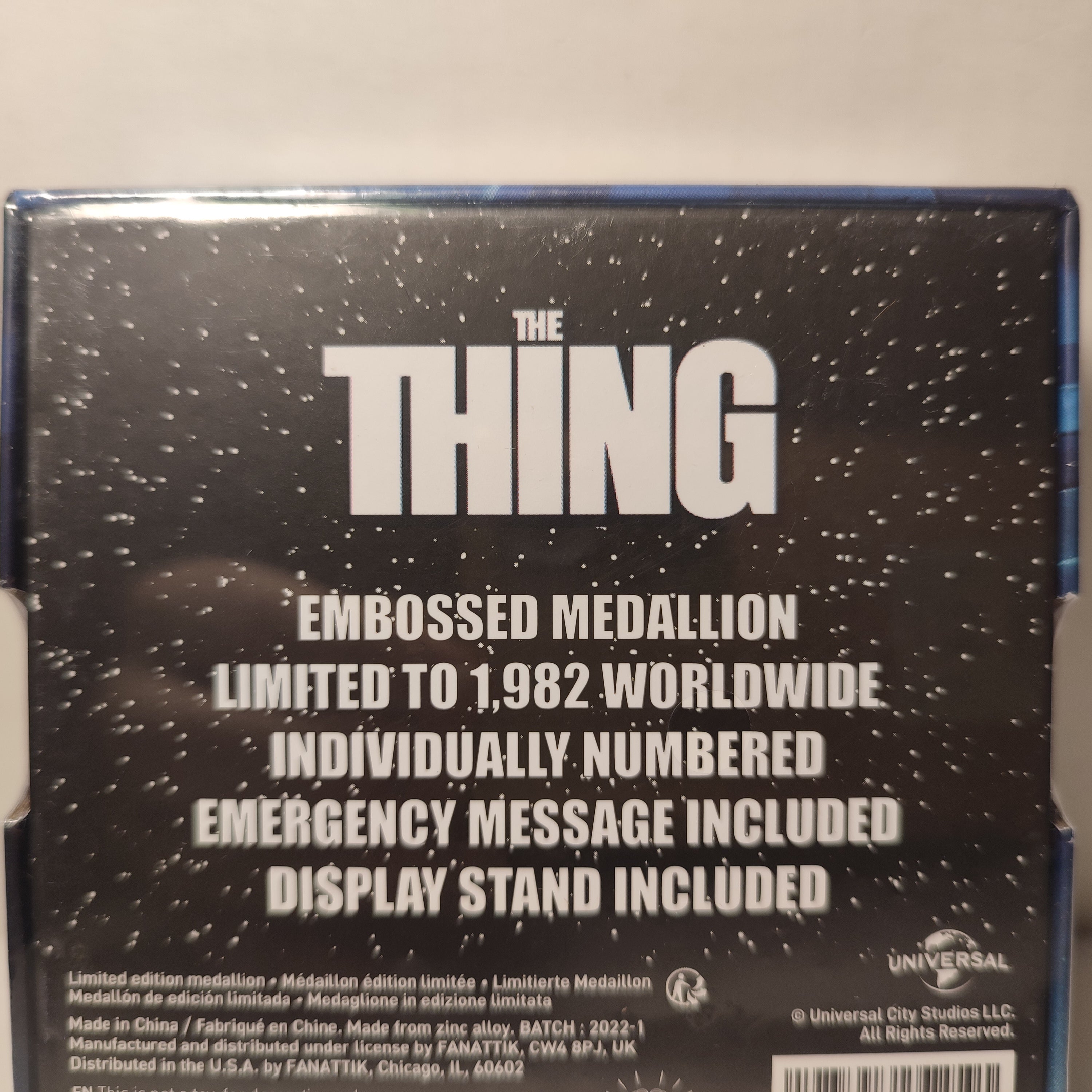 The Thing - Outpost 31 Medallion