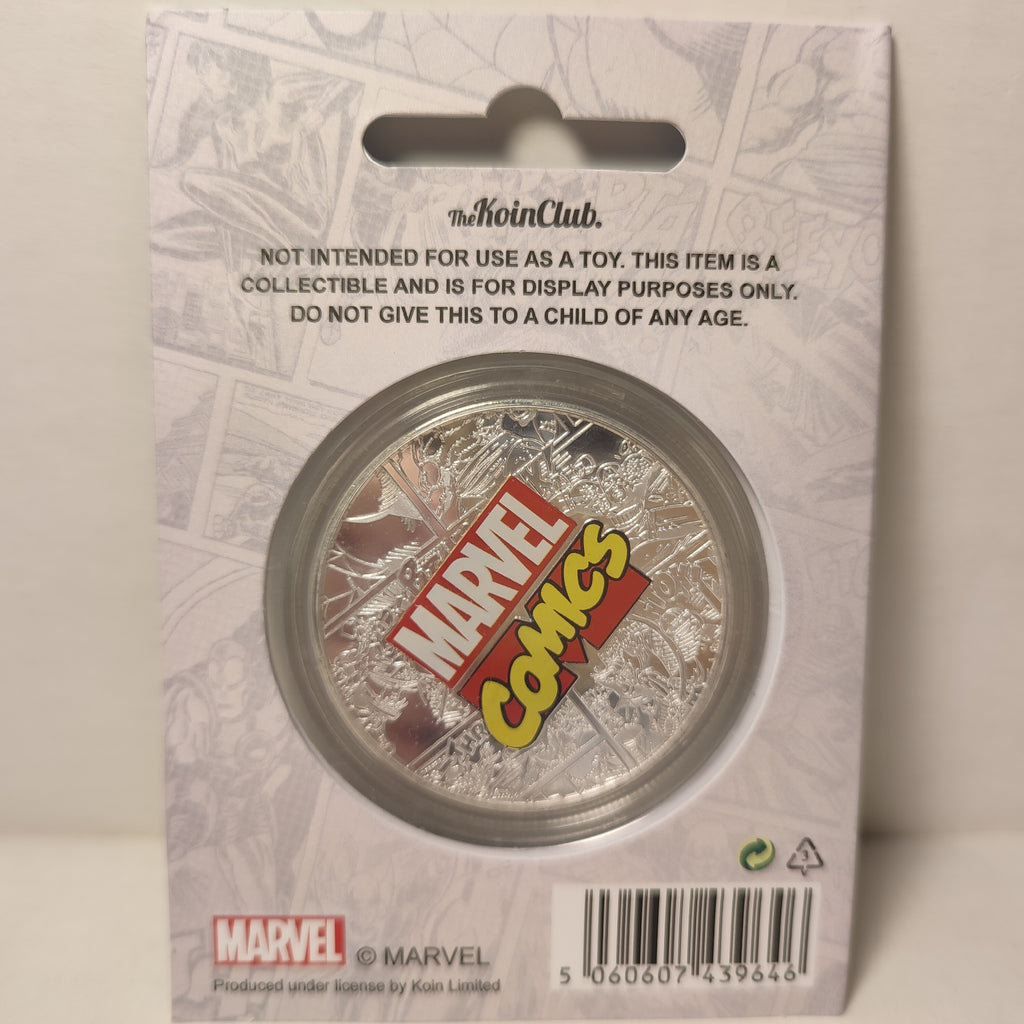 Marvel - Captain America .999 Silver Plated Coin