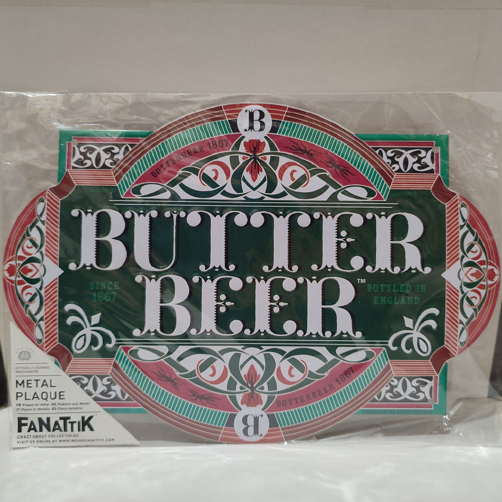Harry Potter - Butter Beer Metal Wall Hanging Sign