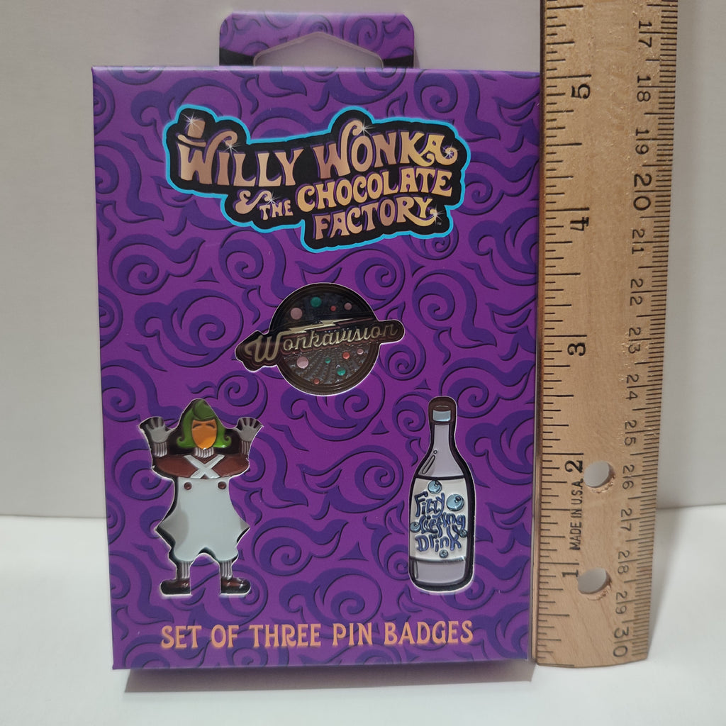 Willy Wonka - Limited Edition 3 Pins Set