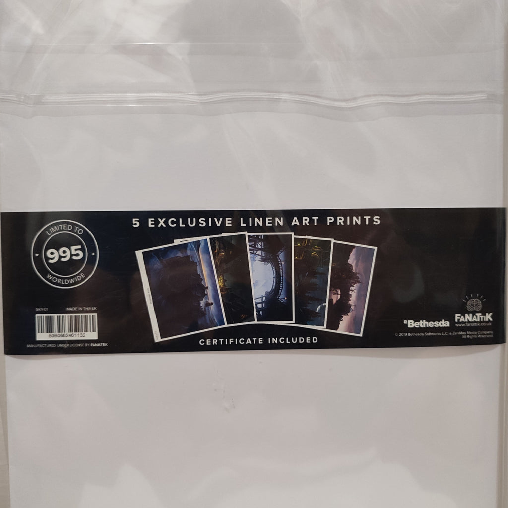 Skyrim - Lithograph Limited Edition Art Print Set
