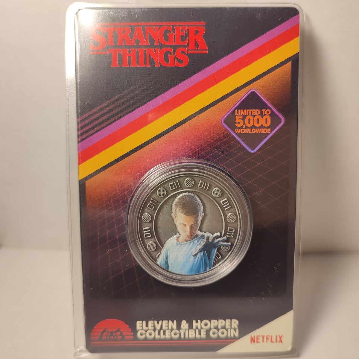 Stranger Things - Eleven & Hopper Coin