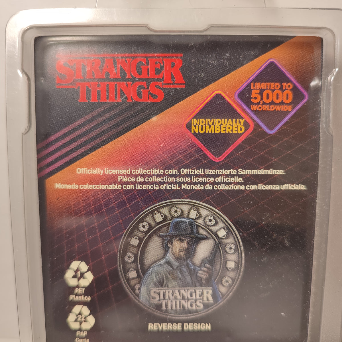 Stranger Things - Eleven & Hopper Coin
