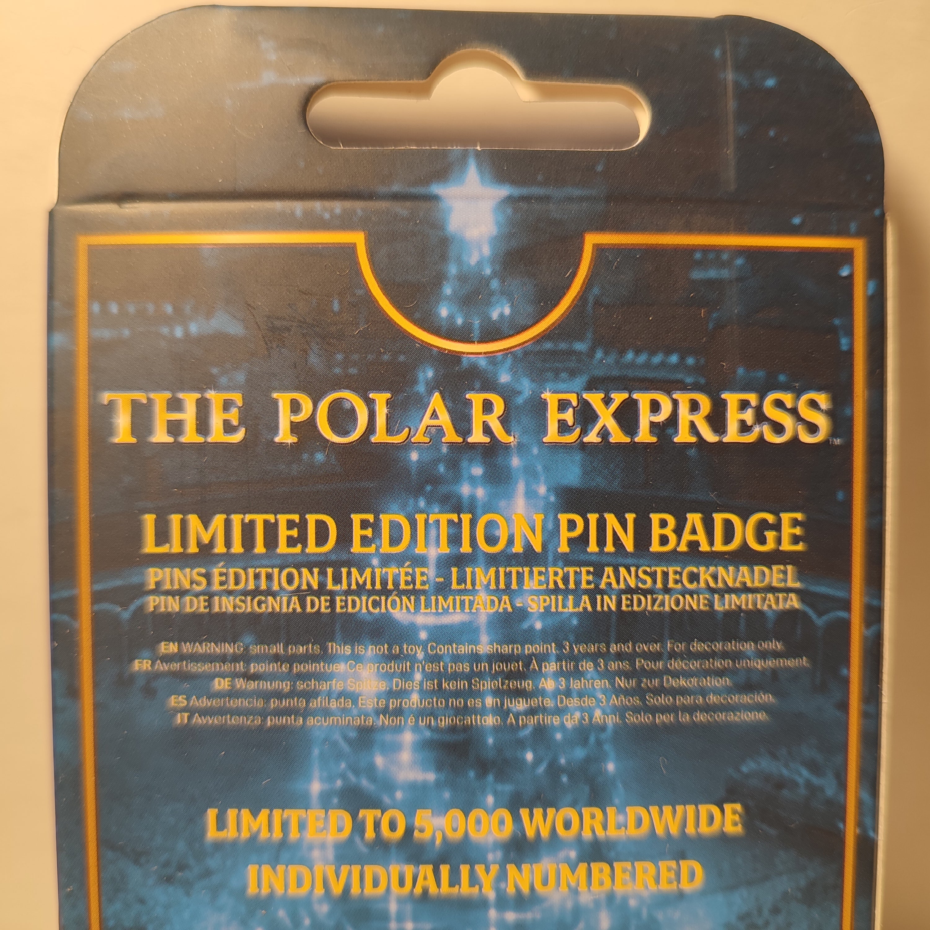 Polar Express - Conductors Stopwatch Limited Edition Pin