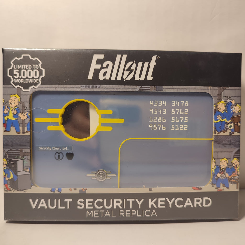 Fallout - Vault Security Keycard Metal Replica