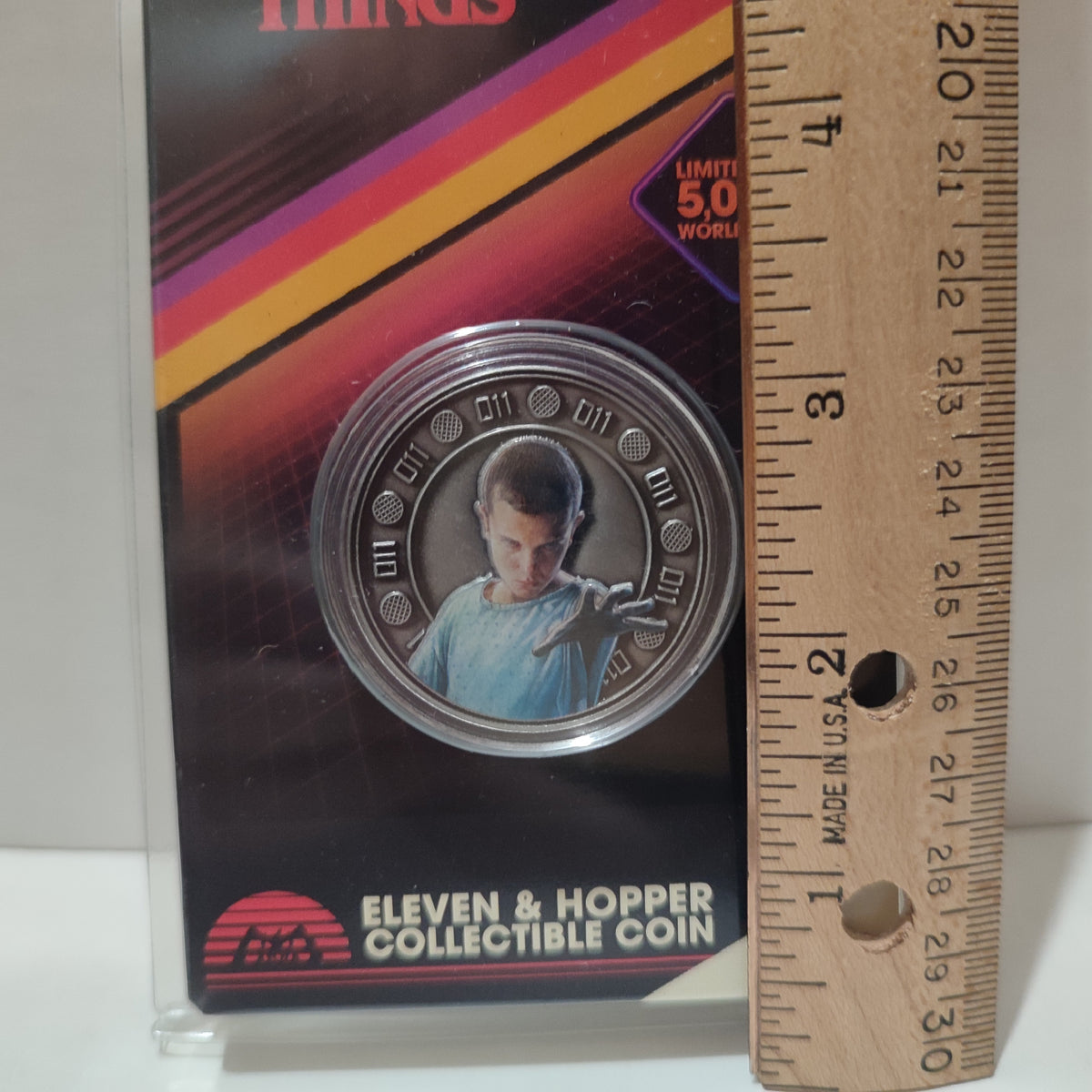 Stranger Things - Eleven & Hopper Coin