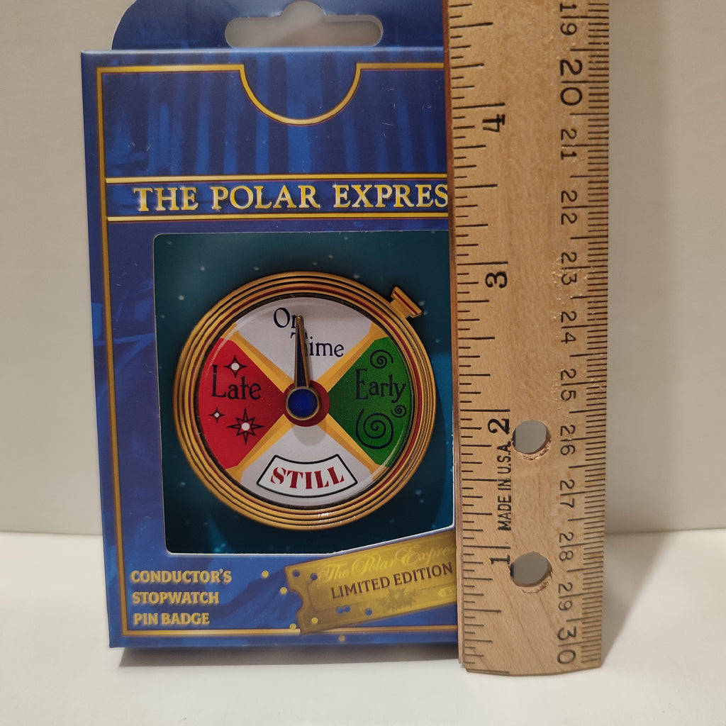 Polar Express - Conductors Stopwatch Limited Edition Pin