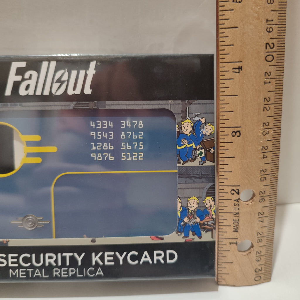Fallout - Vault Security Keycard Metal Replica