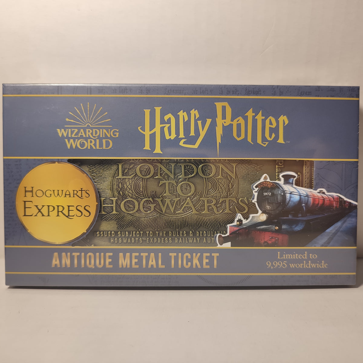 Harry Potter - Hogwarts Express Metal Ticket