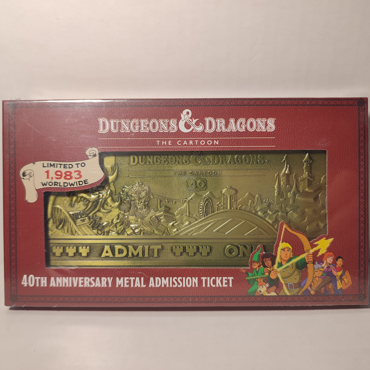 Dungeons & Dragons - 40th Anniversary Admission Ticket