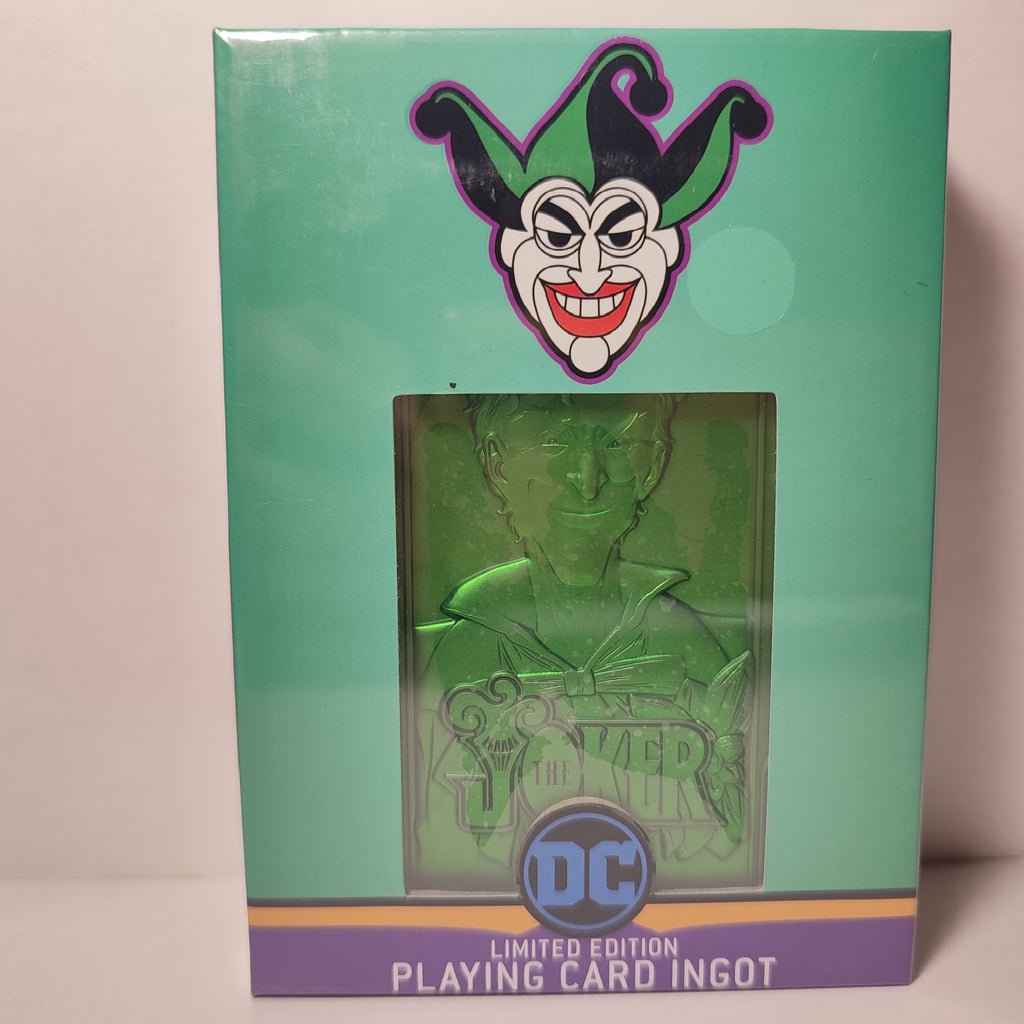 Batman - The Joker Green Playing Card Ingot