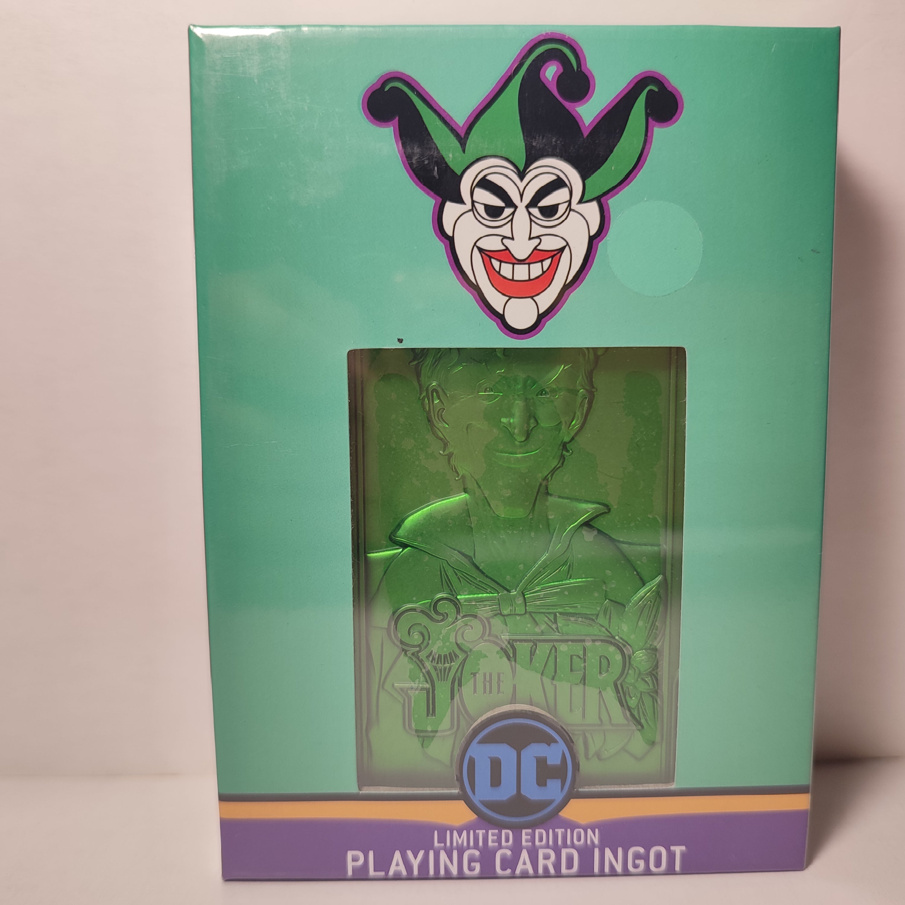 Batman - The Joker Green Playing Card Ingot