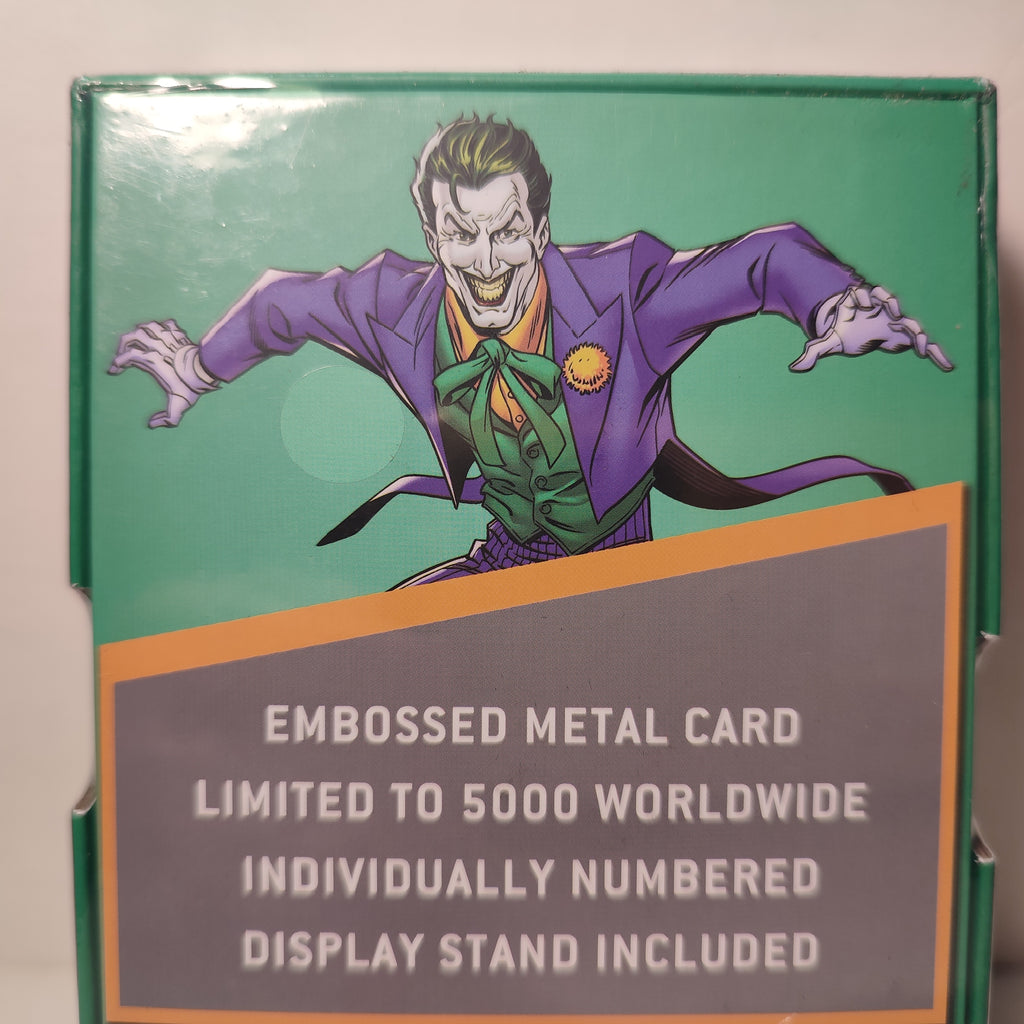 Batman - The Joker Green Playing Card Ingot