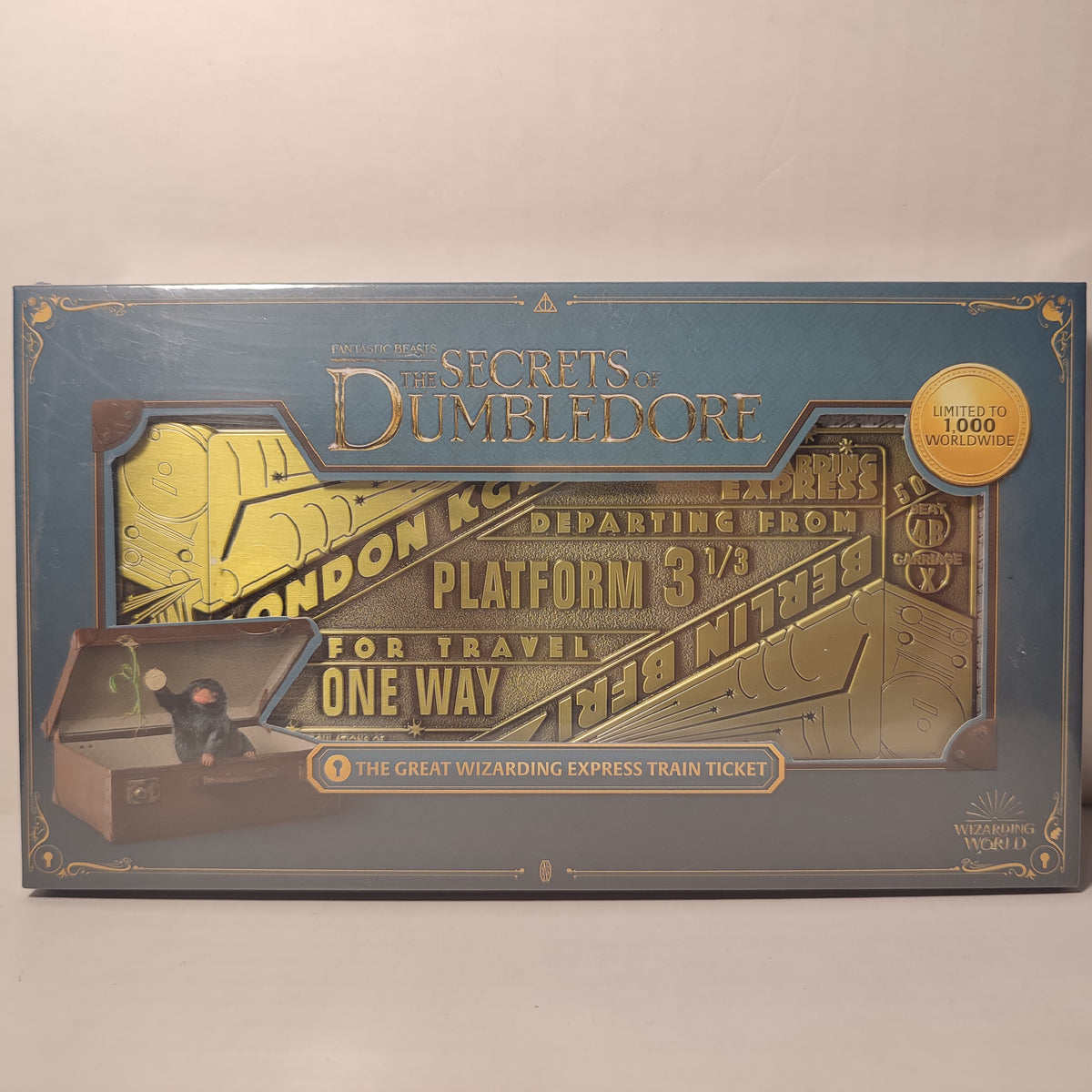 Fantastic Beasts - The Secret Of Dumbledore Metal Ticket