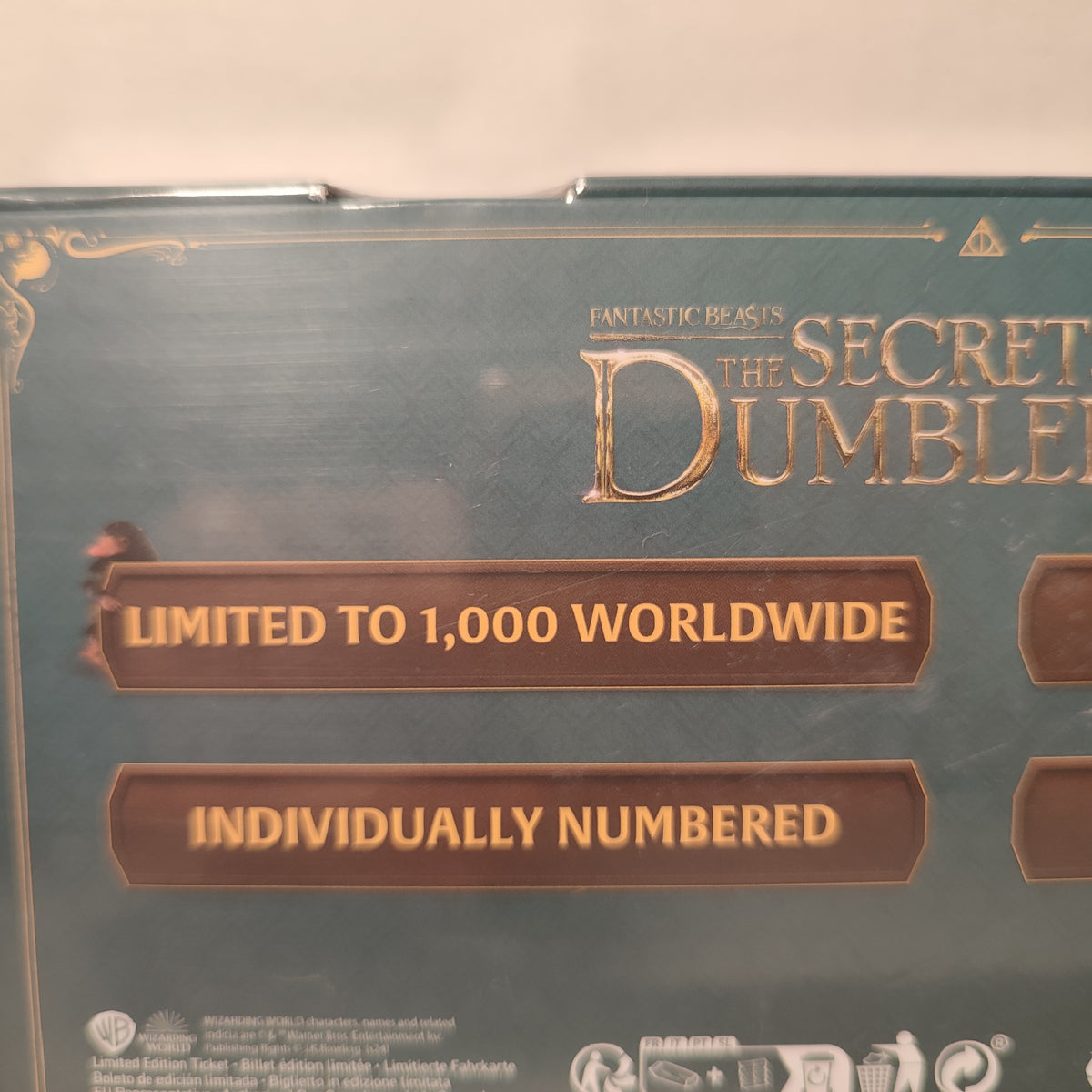 Fantastic Beasts - The Secret Of Dumbledore Metal Ticket