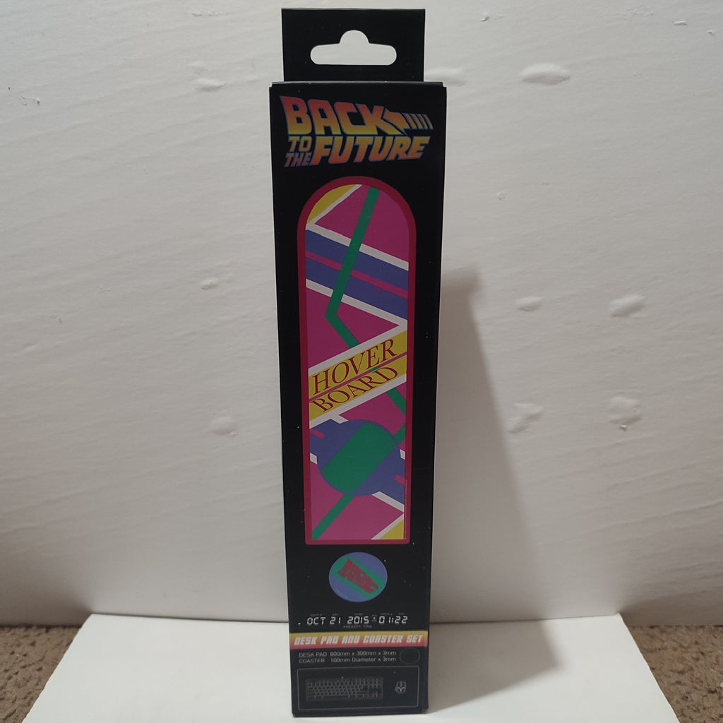 Back To The Future - Hoverboard XL Deskpad & Coaster Set
