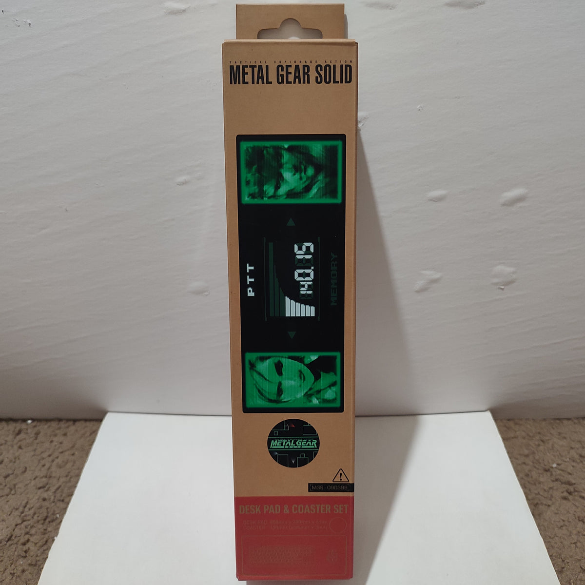 Metal Gear Solid - Desk Pad & Coaster Set