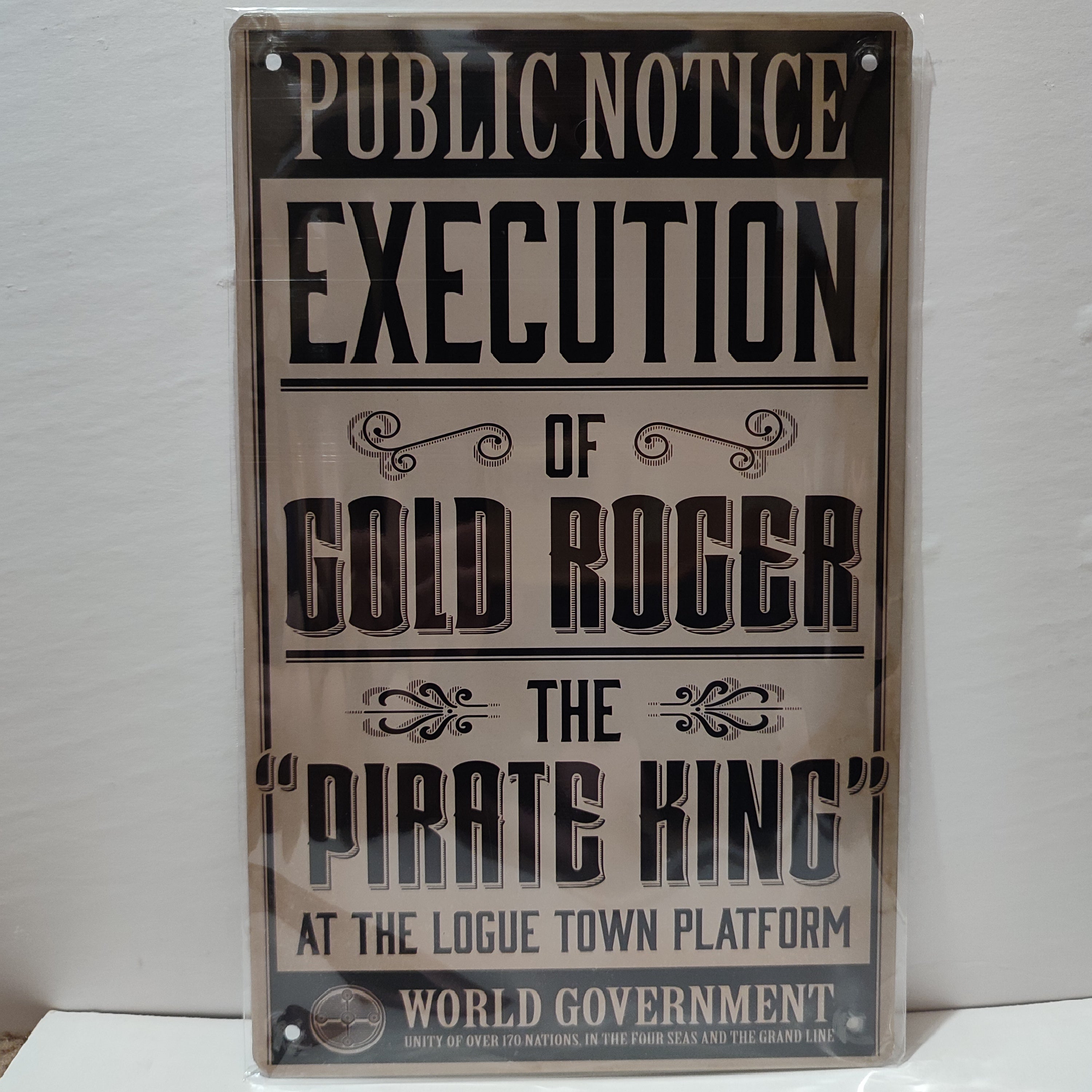 One Piece - Set Of 3 Tin Signs