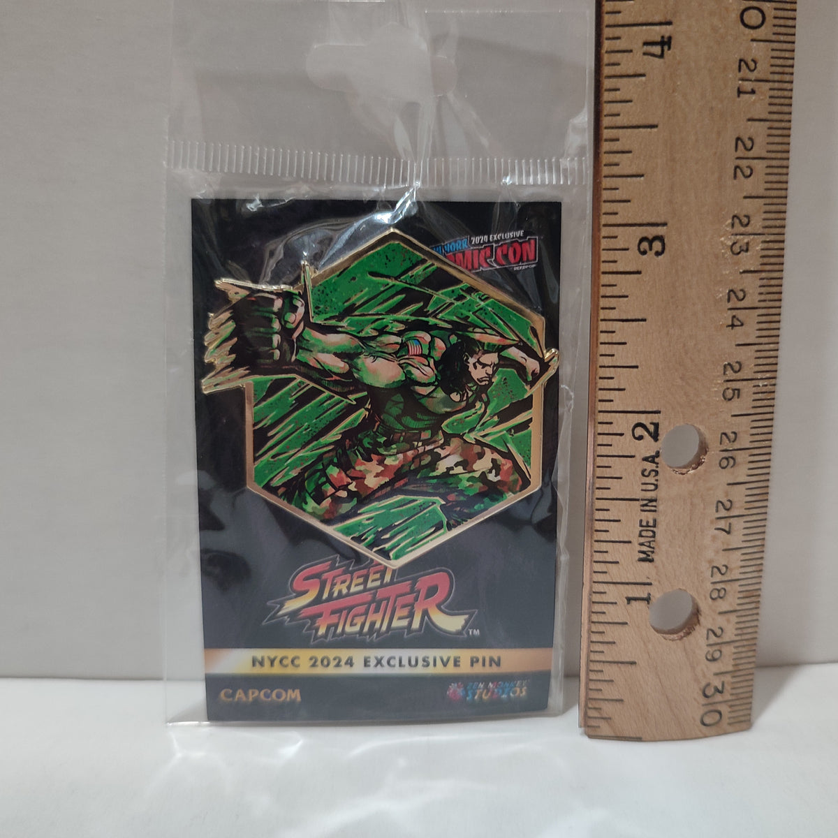 Street Fighter - Guile Painterly Series Pin