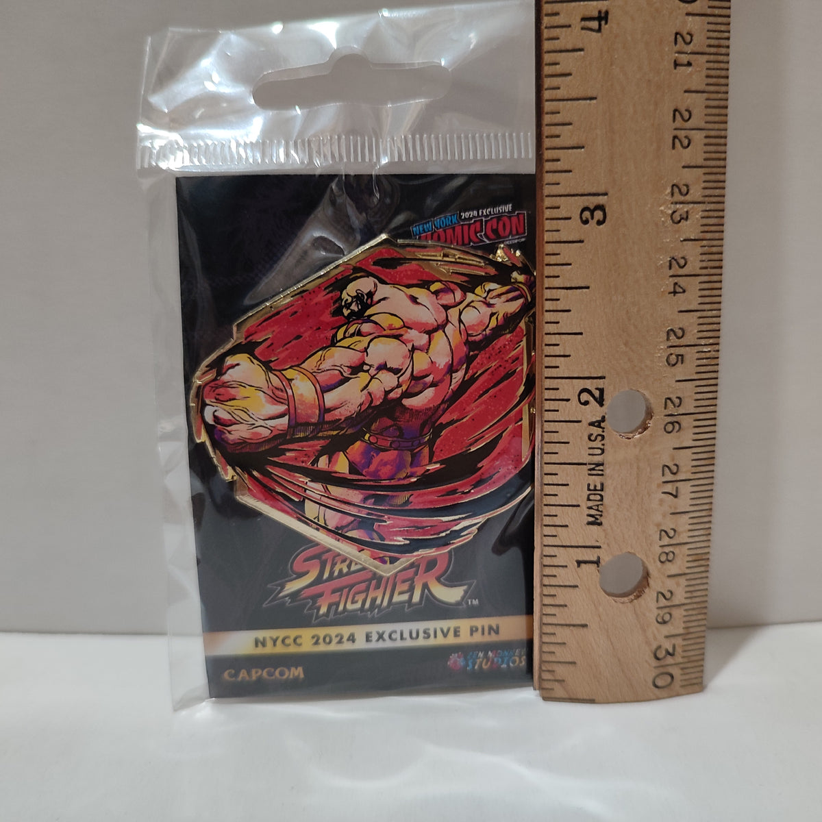 Street Fighter - Zangief Painterly Series Pin