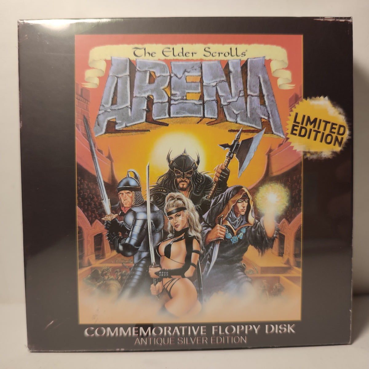 The Elder Scrolls Arena - Commemorative Floppy Disk Metal Replica