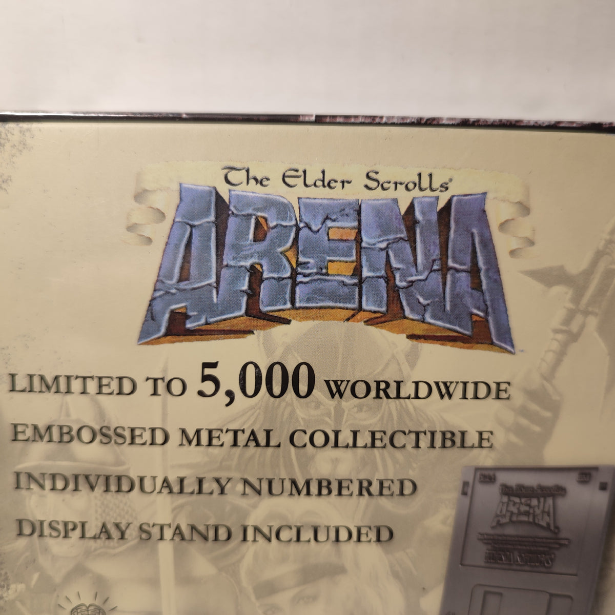 The Elder Scrolls Arena - Commemorative Floppy Disk Metal Replica