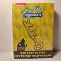 Spongebob Squarepants - 24k Gold Plated Krusty Krab Key Replica