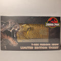 Jurassic Park - T-rex Feeding Show Metal Ticket