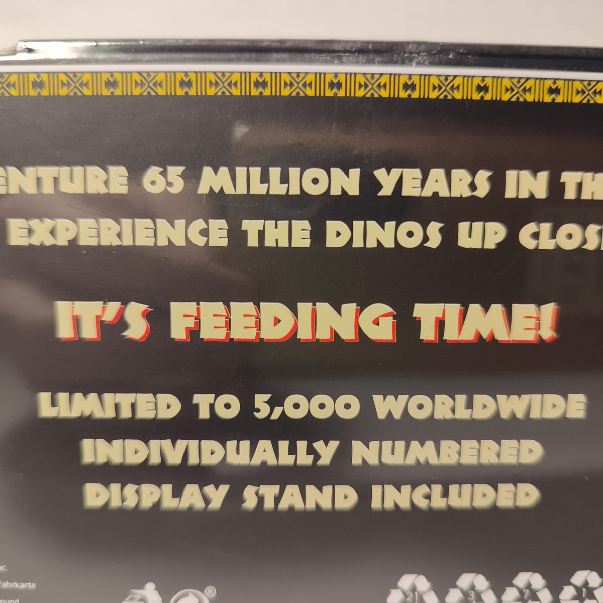 Jurassic Park - T-rex Feeding Show Metal Ticket
