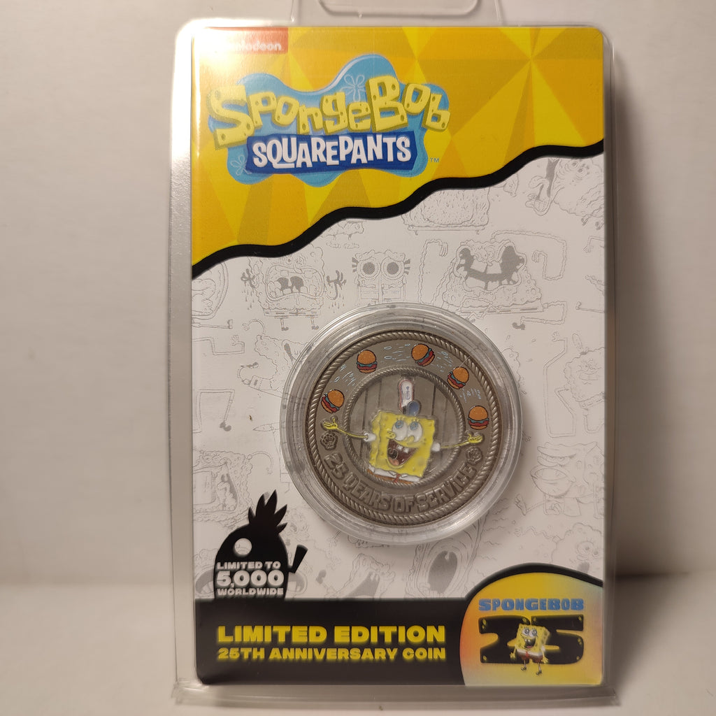 Spongebob Squarepants - 25th Anniversary Colored Coin