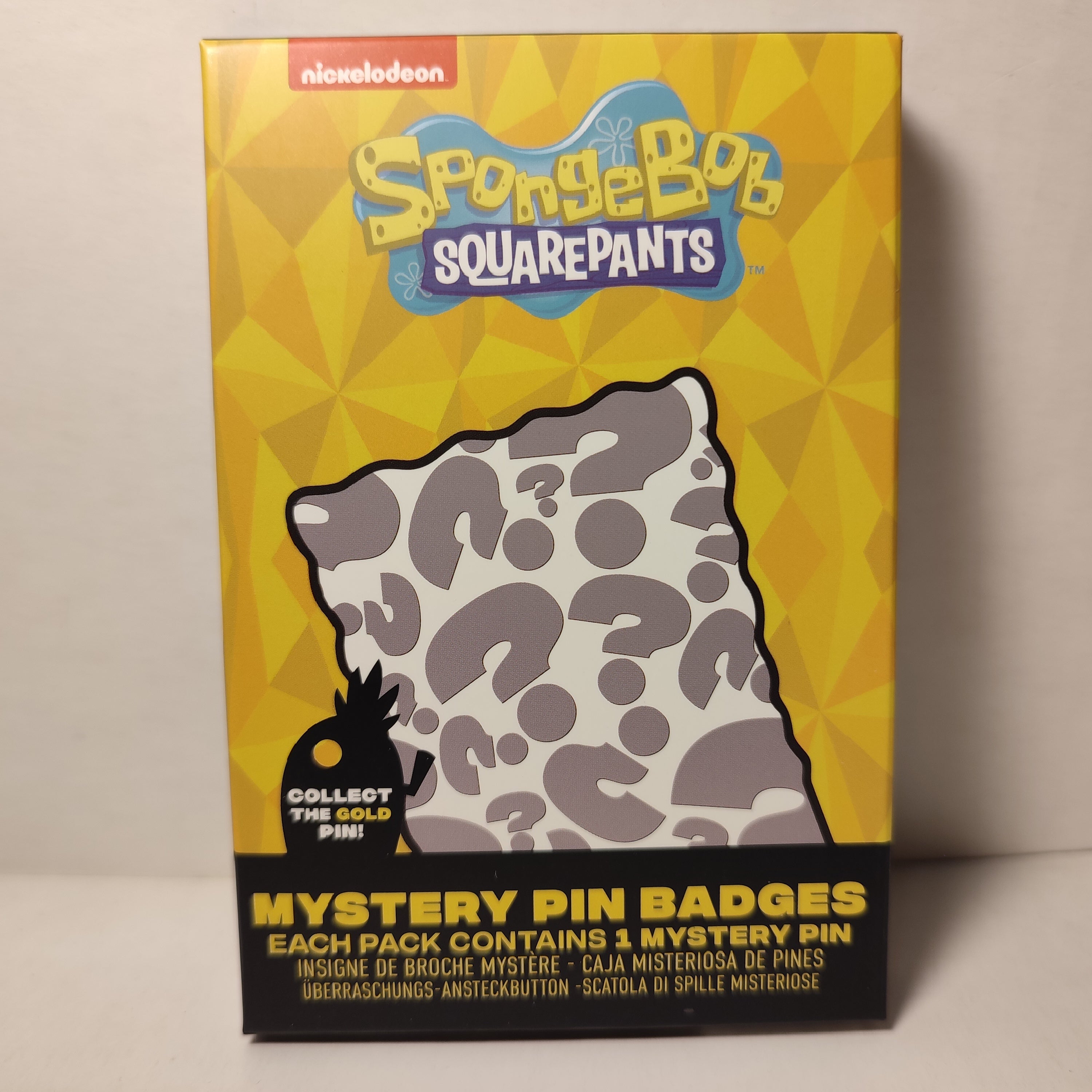 Spongebob Squarepants - Mystery Pin Badge Series 1 Box (1 Random Pin)