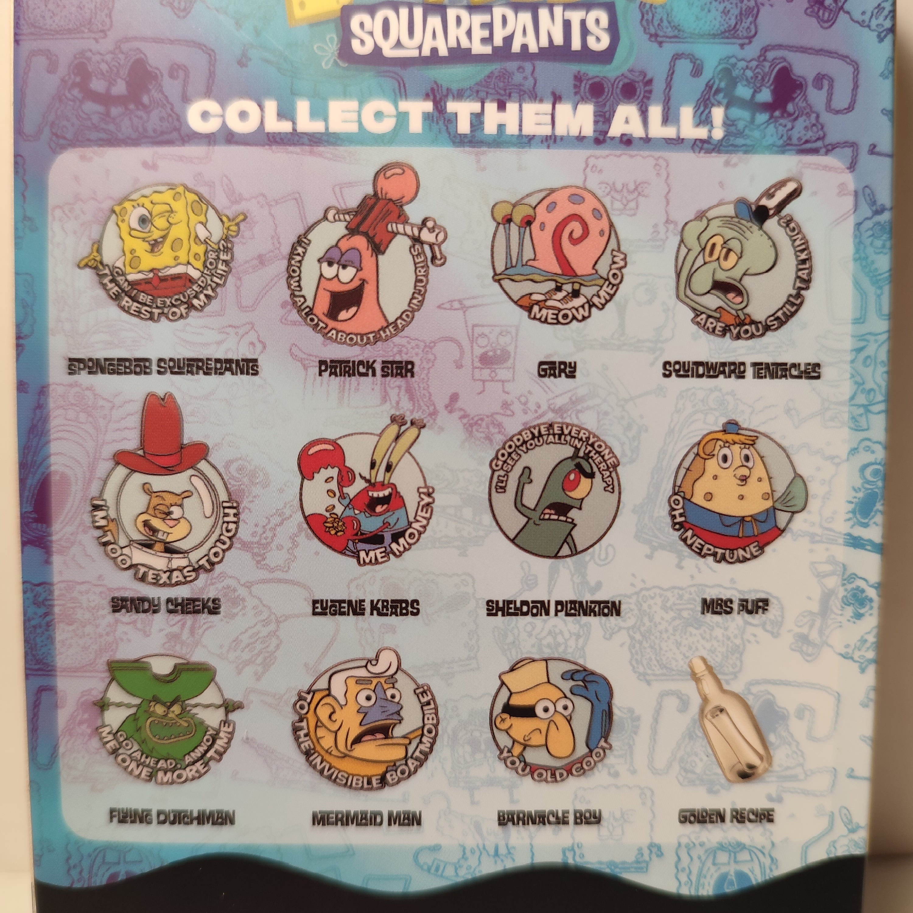 Spongebob Squarepants - Mystery Pin Badge Series 1 Box (1 Random Pin)