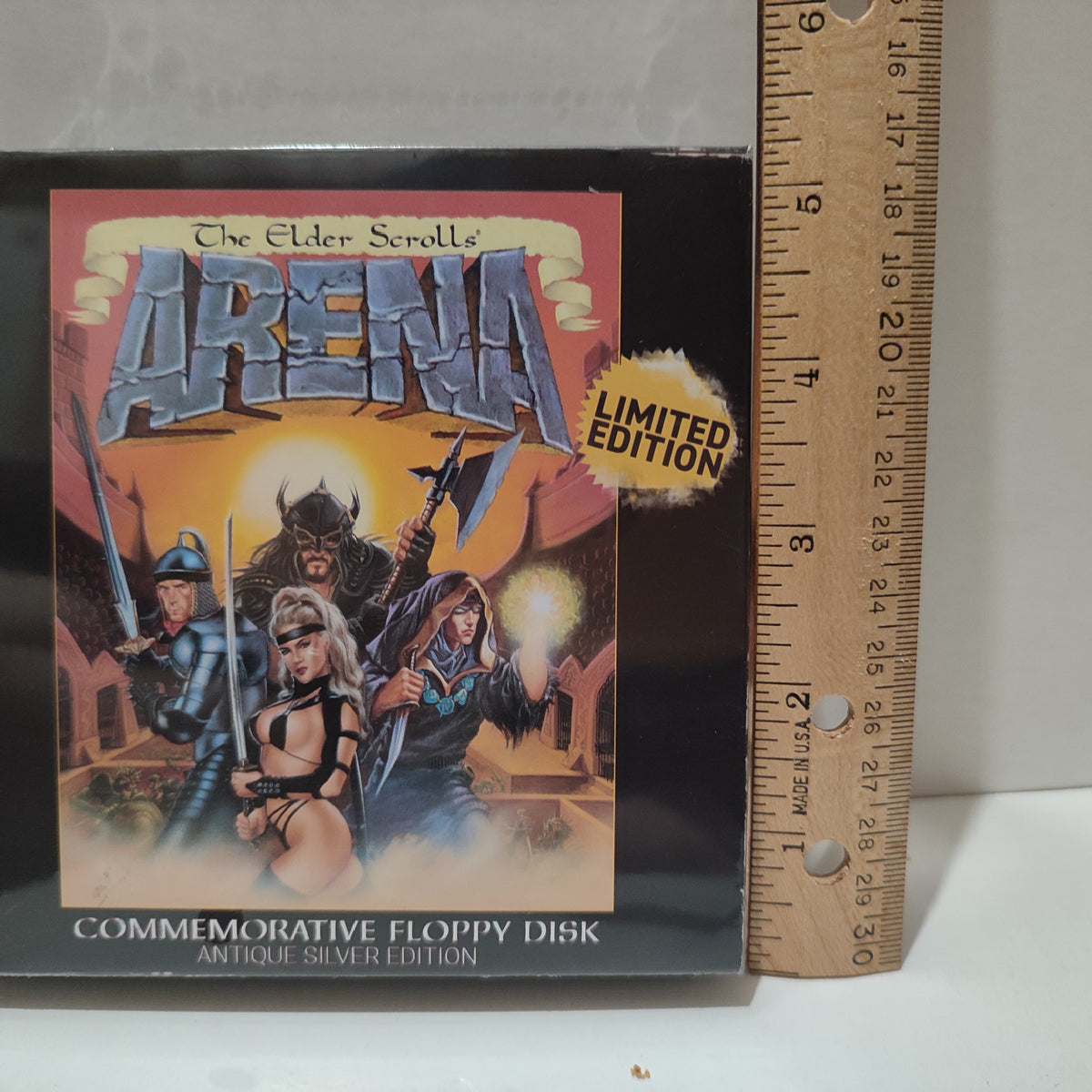 The Elder Scrolls Arena - Commemorative Floppy Disk Metal Replica
