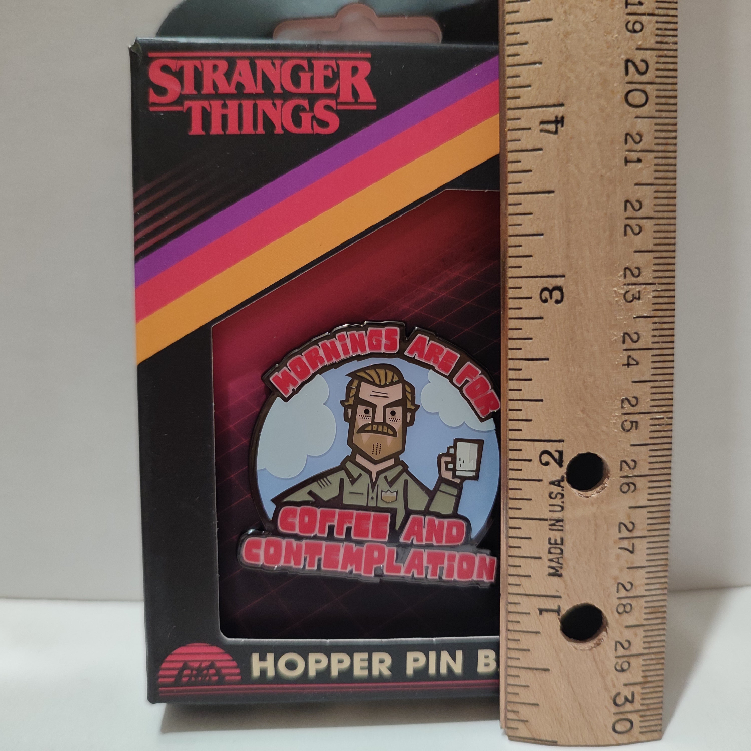 Stranger Things - Hopper Limited Edition Pin