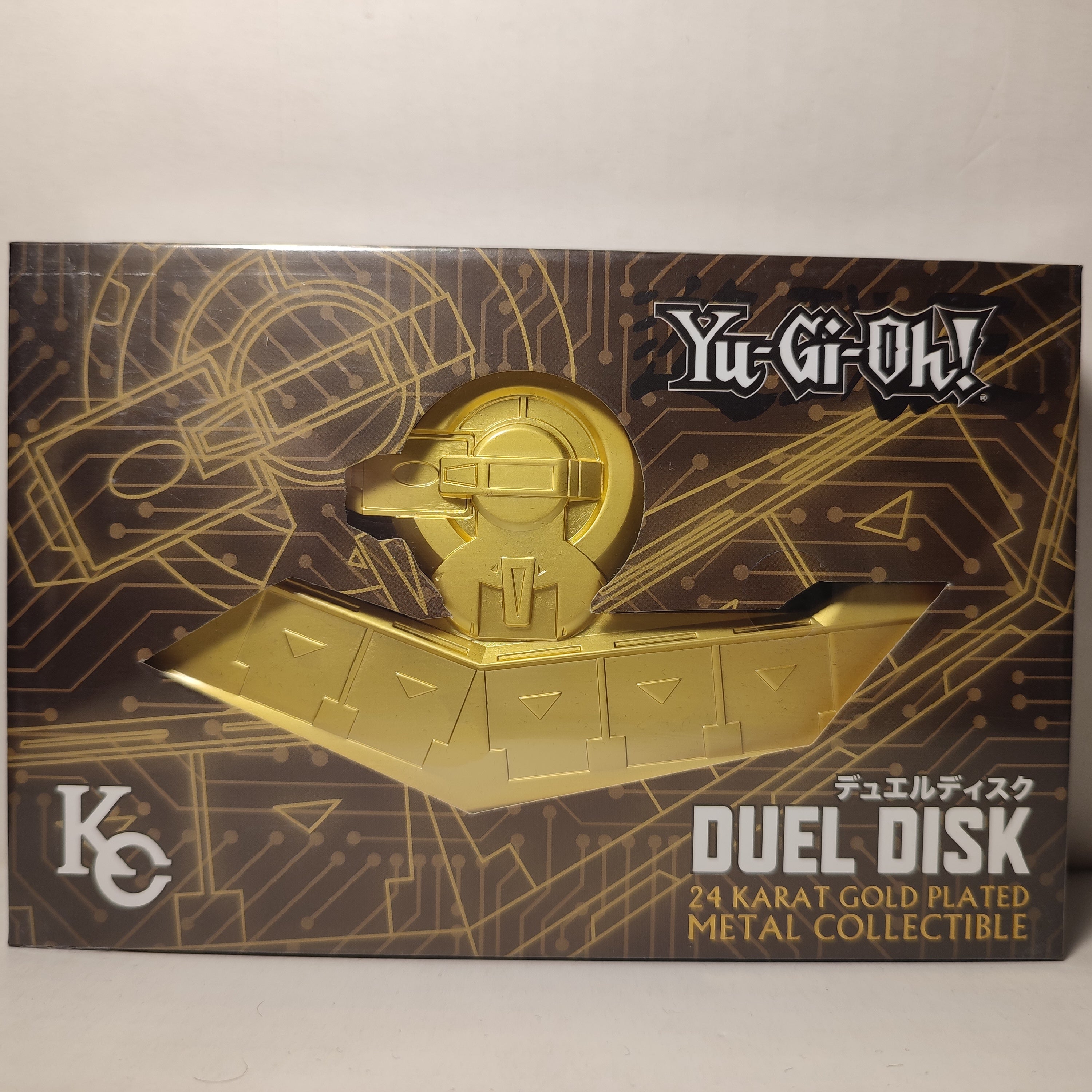 Yu-Gi-Oh! - Duel Disk 24k Gold Plated Replica