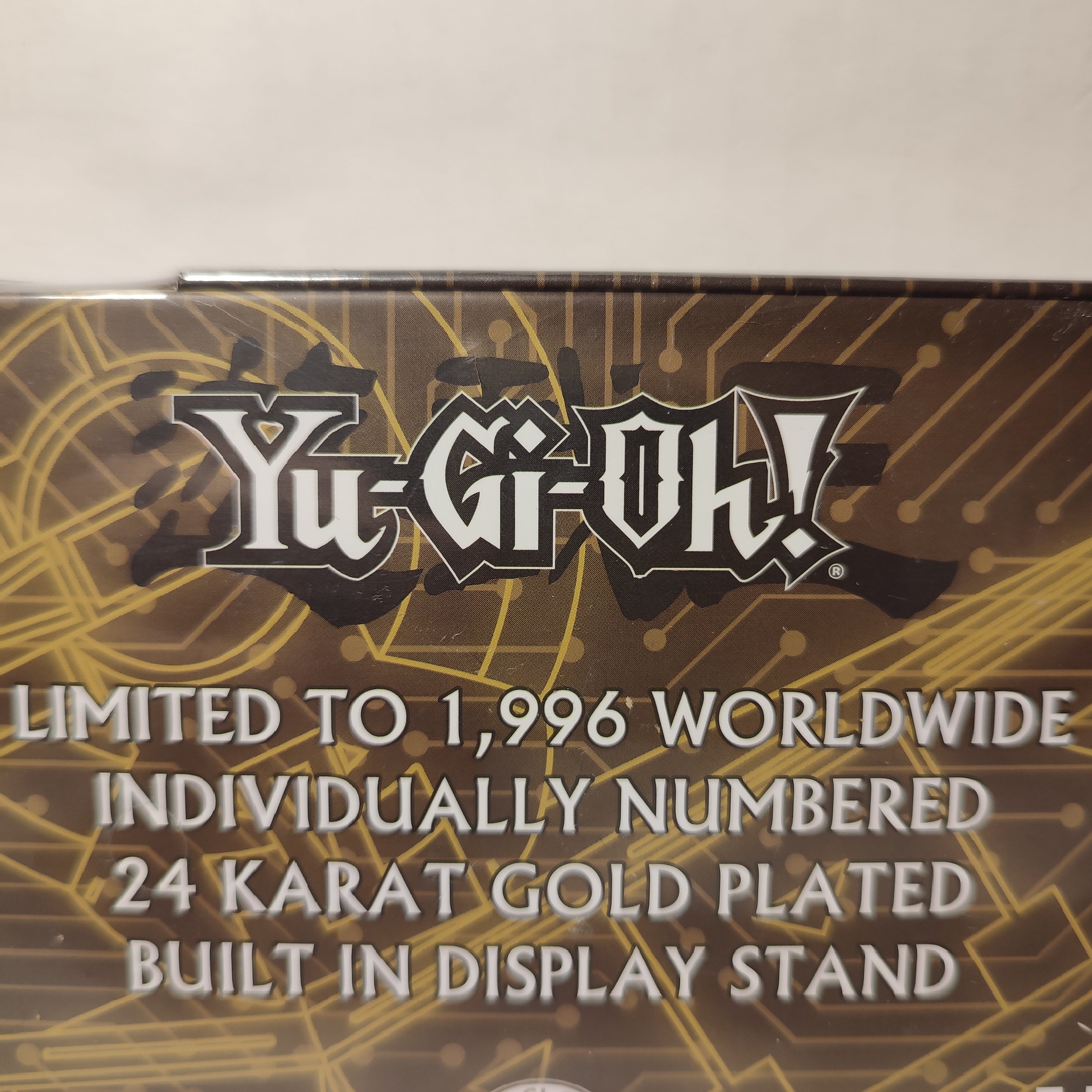 Yu-Gi-Oh! - Duel Disk 24k Gold Plated Replica