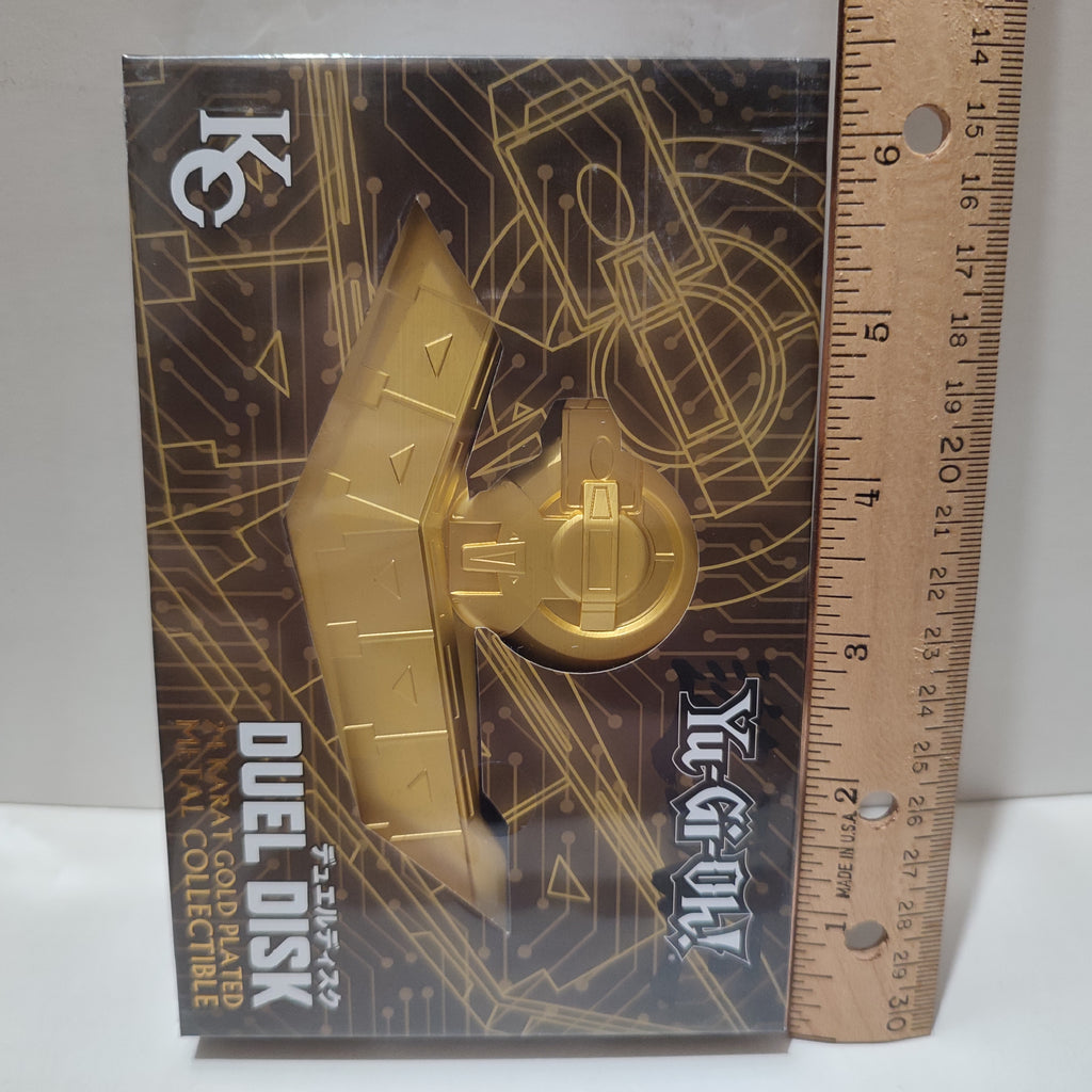 Yu-Gi-Oh! - Duel Disk 24k Gold Plated Replica