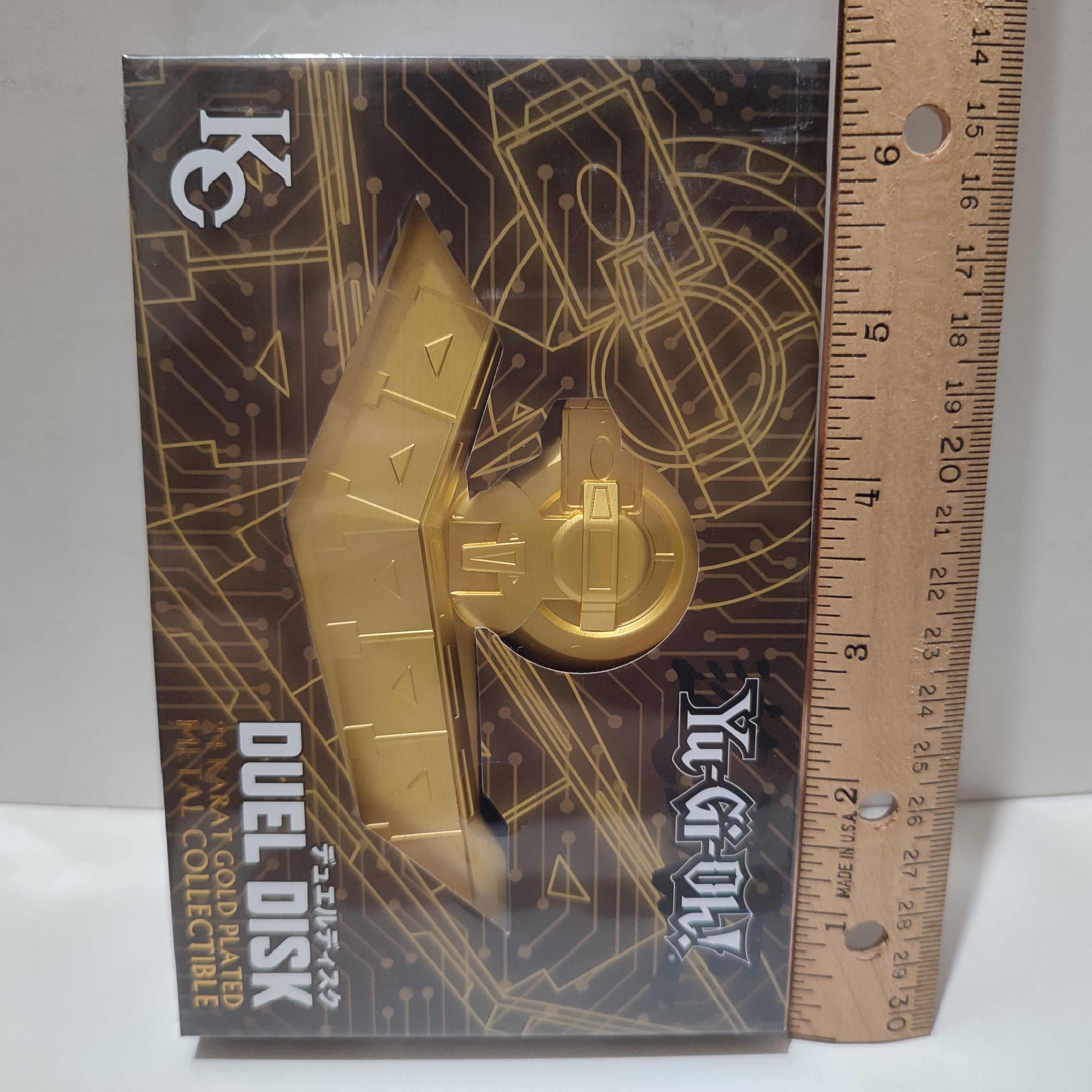 Yu-Gi-Oh! - Duel Disk 24k Gold Plated Replica