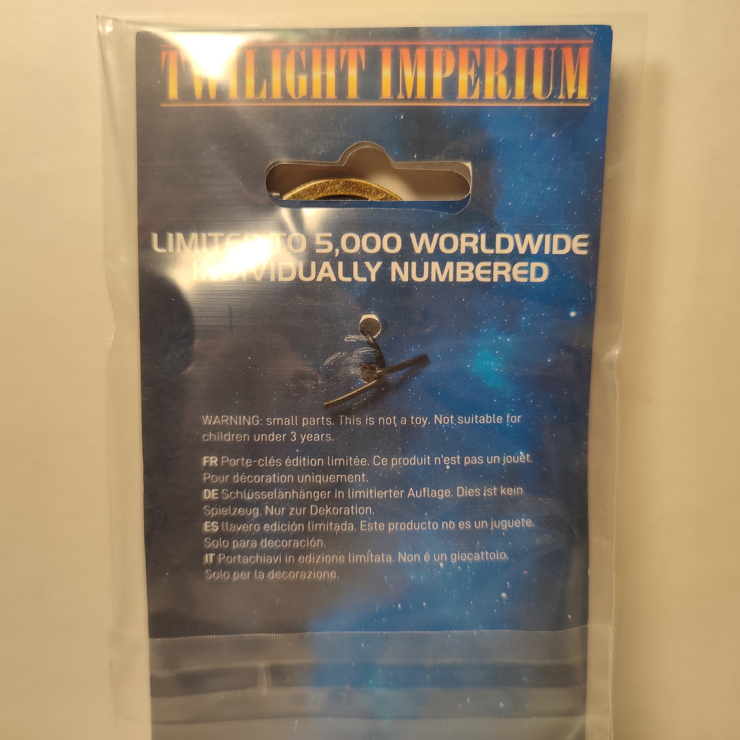Twilight Imperium - Pax Magnifica Bellum Gloriosum Keychain
