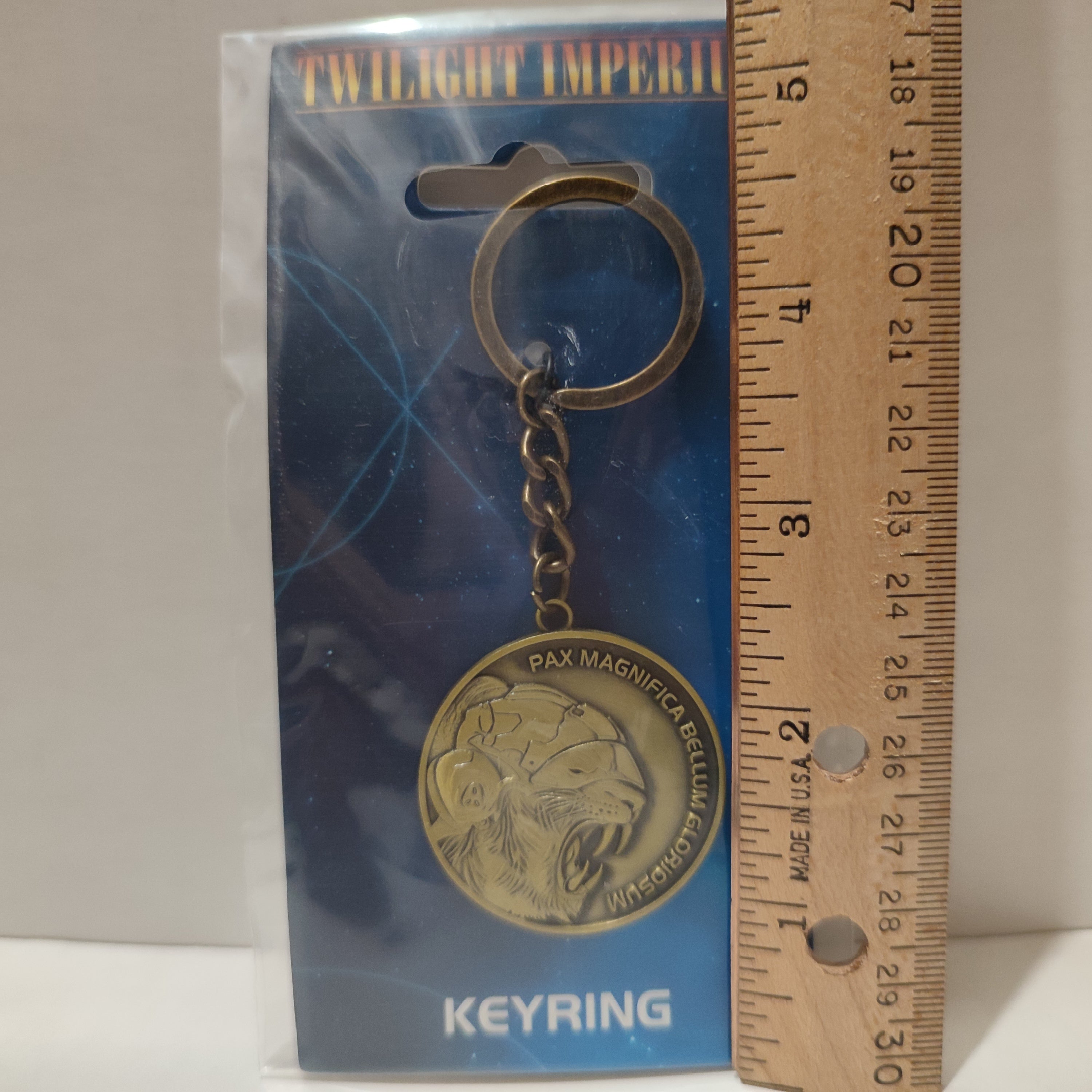 Twilight Imperium - Pax Magnifica Bellum Gloriosum Keychain