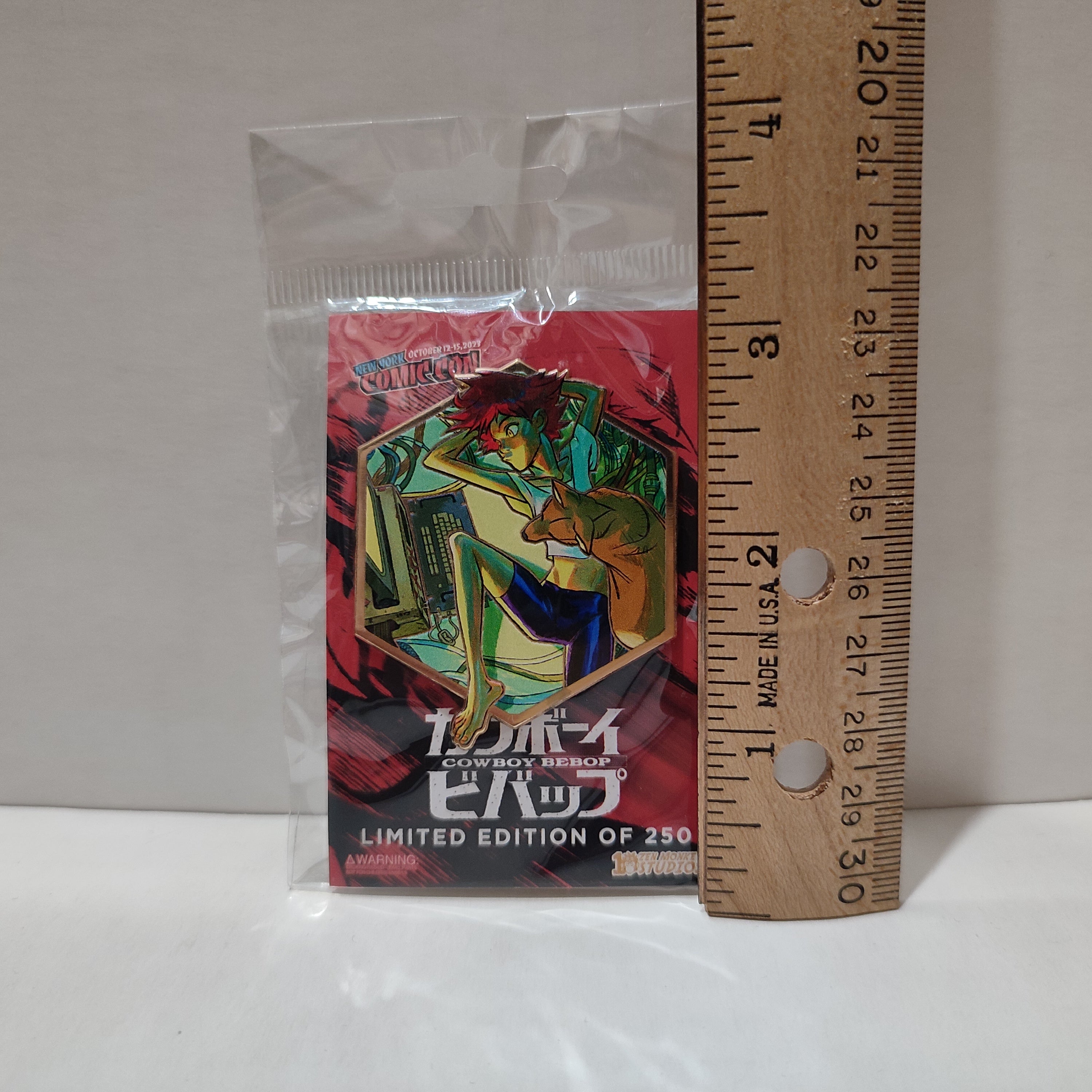 Cowboy Bebop - Ed Painterly Series Comic Con Pin