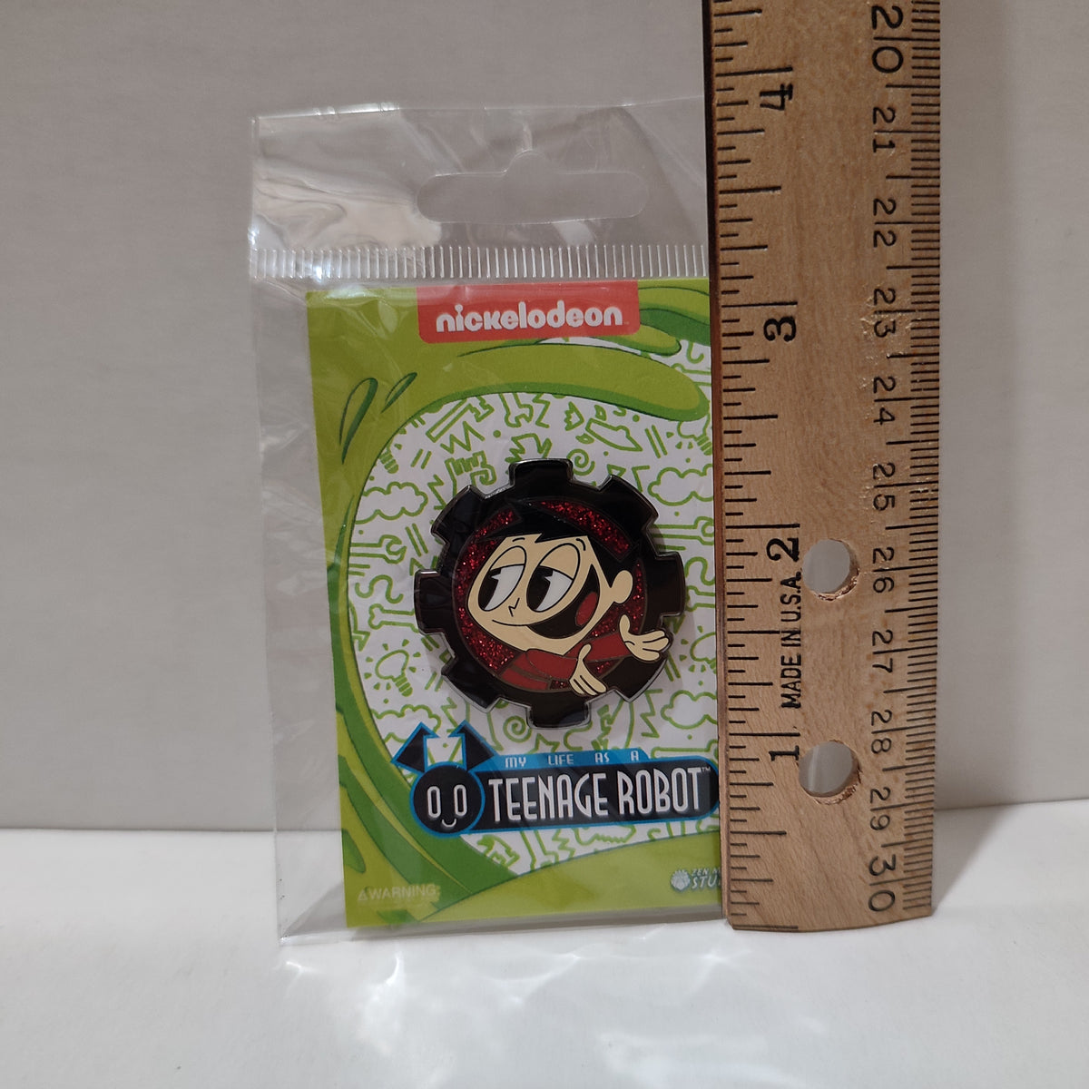 My Life As A Teenage Robot - Tucker Cornelius Enamel Pin