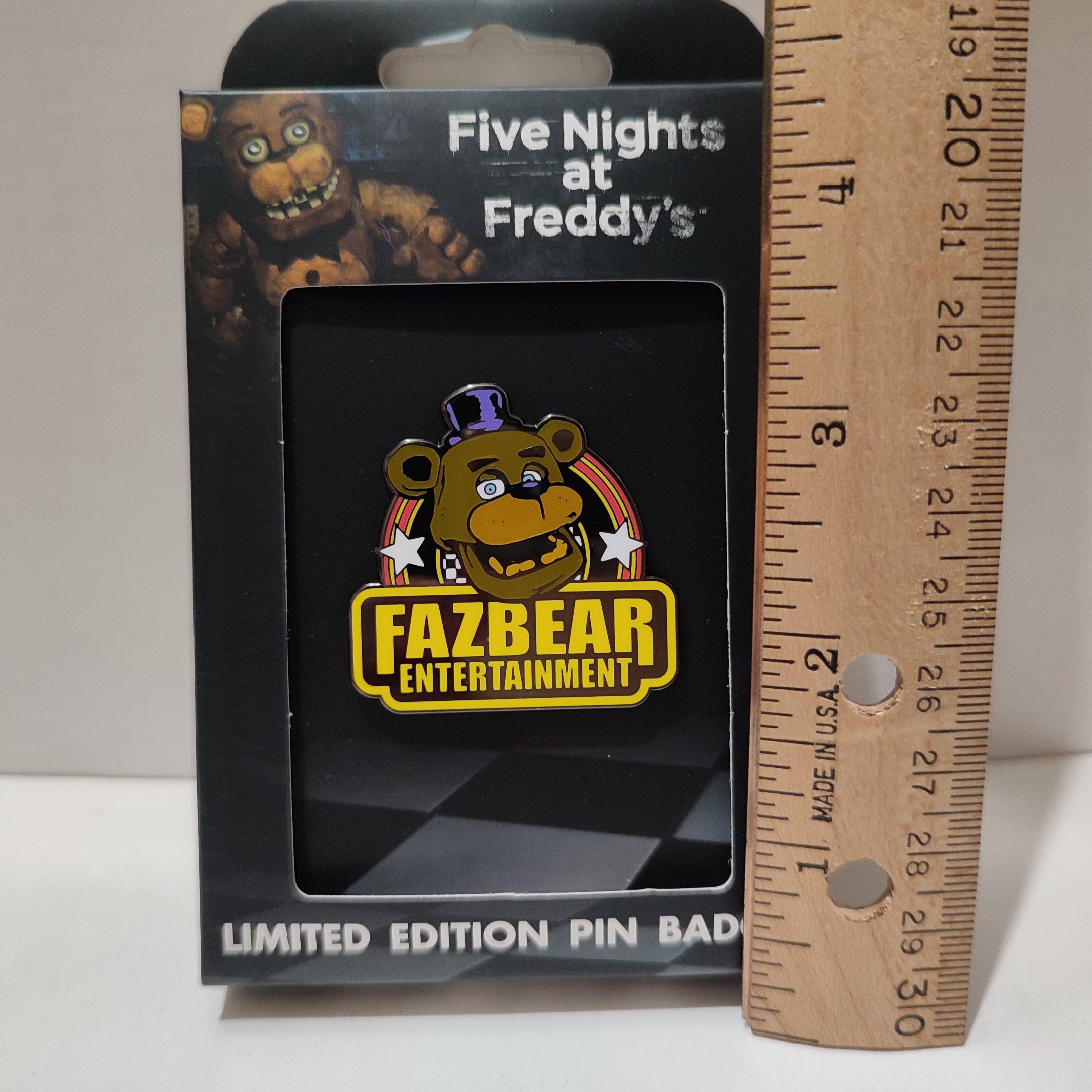 Five Nights At Freddy's - Freddy Fazbear Entertainment Limited Edition Pin