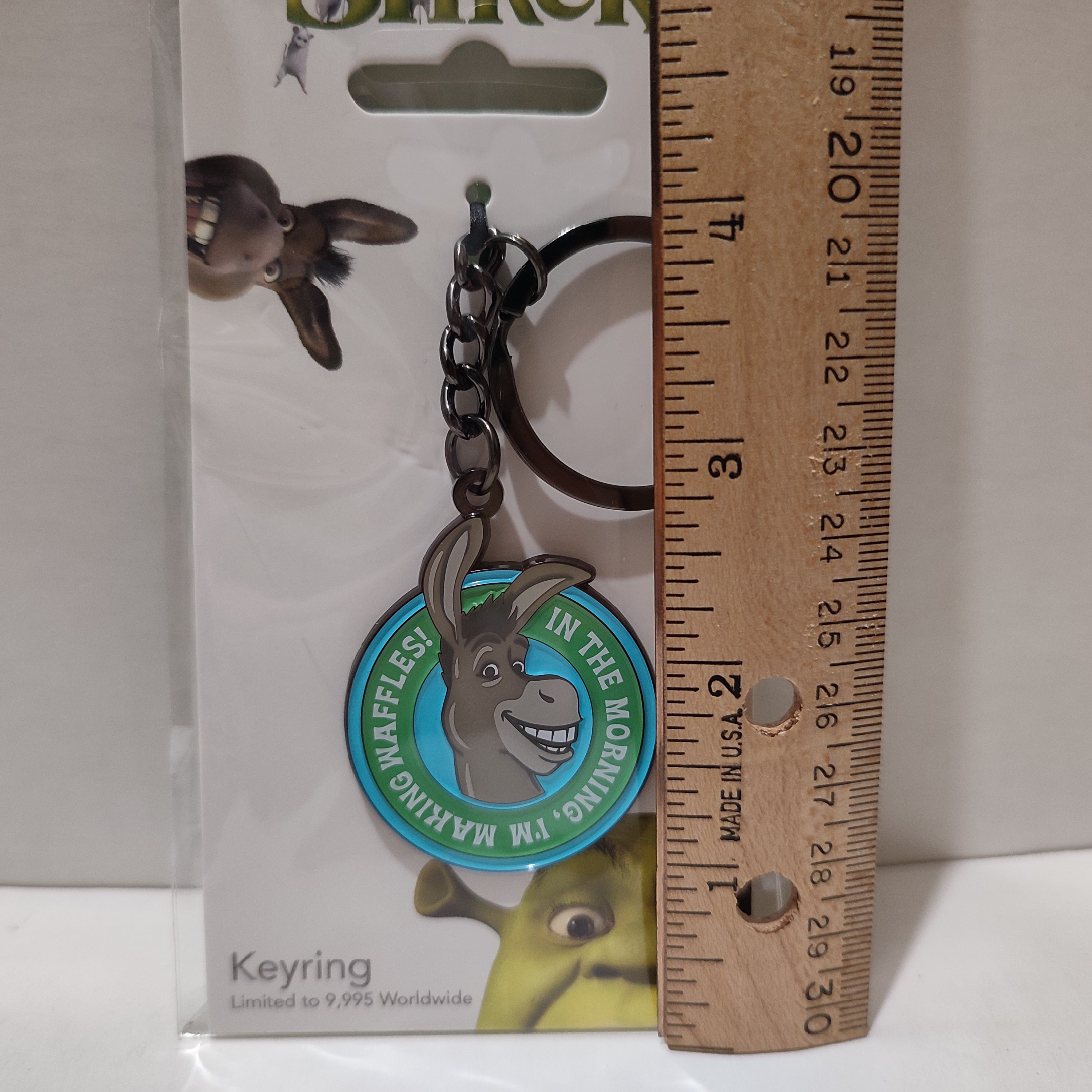 Shrek - Donkey Making Waffles Limited Edition Keychain