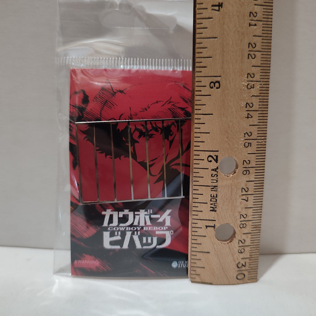 Cowboy Bebop - Spike Spiegel Red Panel Pin